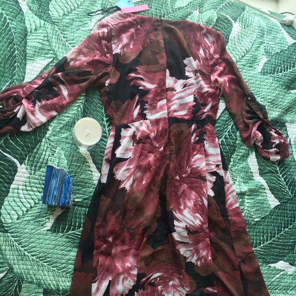 SOLD — Deep V Goddess Maxi Dress - Picture 5 of 5